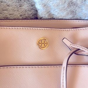 Tory Burch pale pink handbag